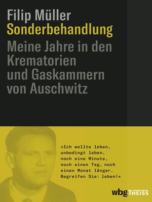 cover image of Sonderbehandlung